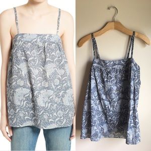 NWT Vince Printed Tank Top Small